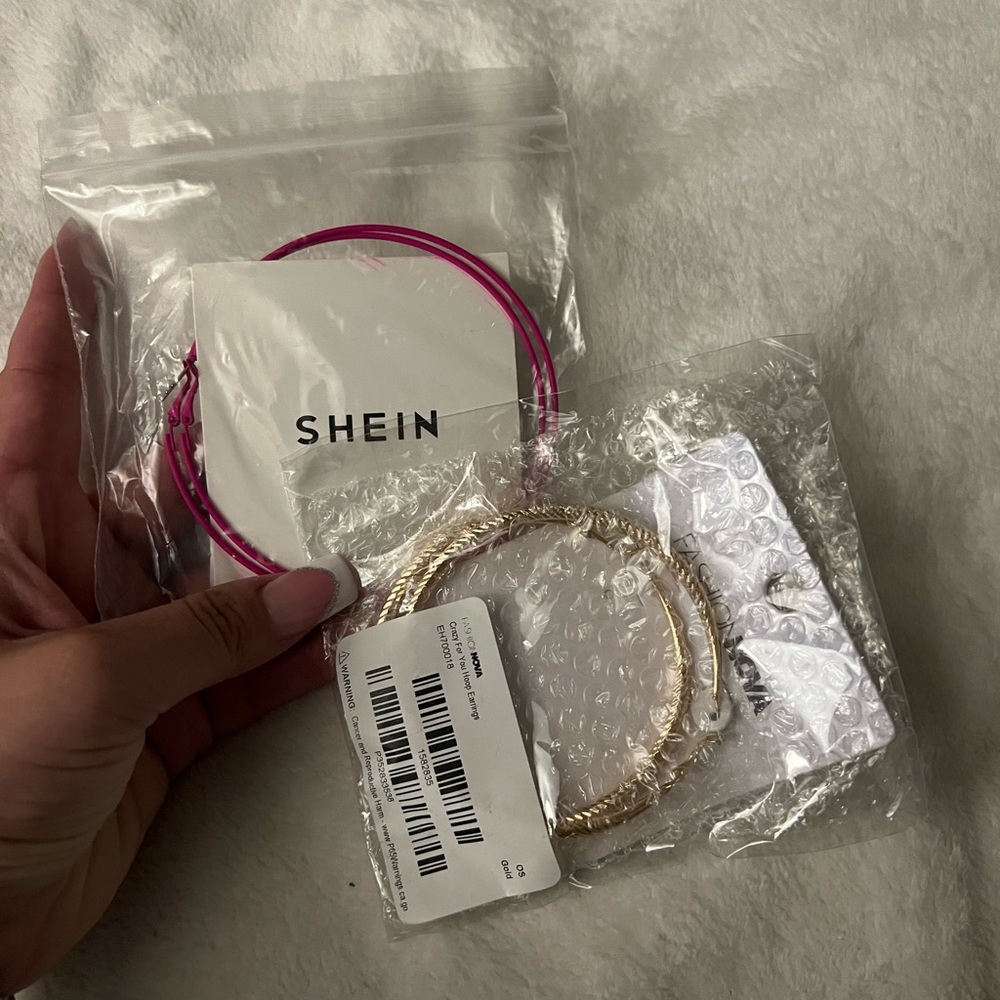 Fashion Nova & Shein Hoop Earrings